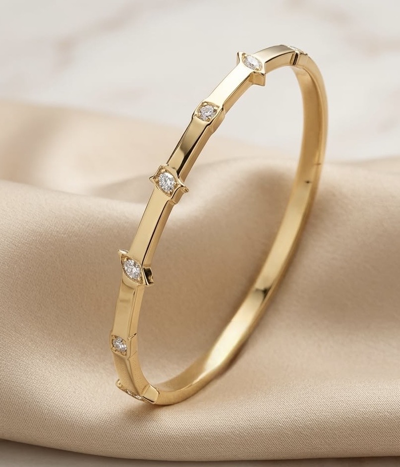 antitarnish Clip bangle